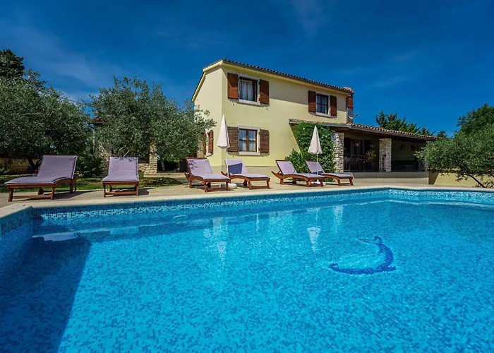 Villa Braidizza in Kavran - Haus für 7 Personen